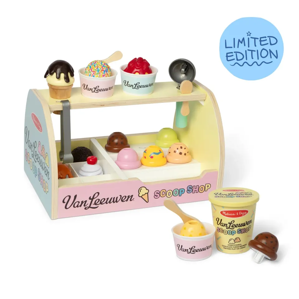 Melissa & Doug Ultimate Van Leeuwen Ice Cream Shop Bundle ijssalon