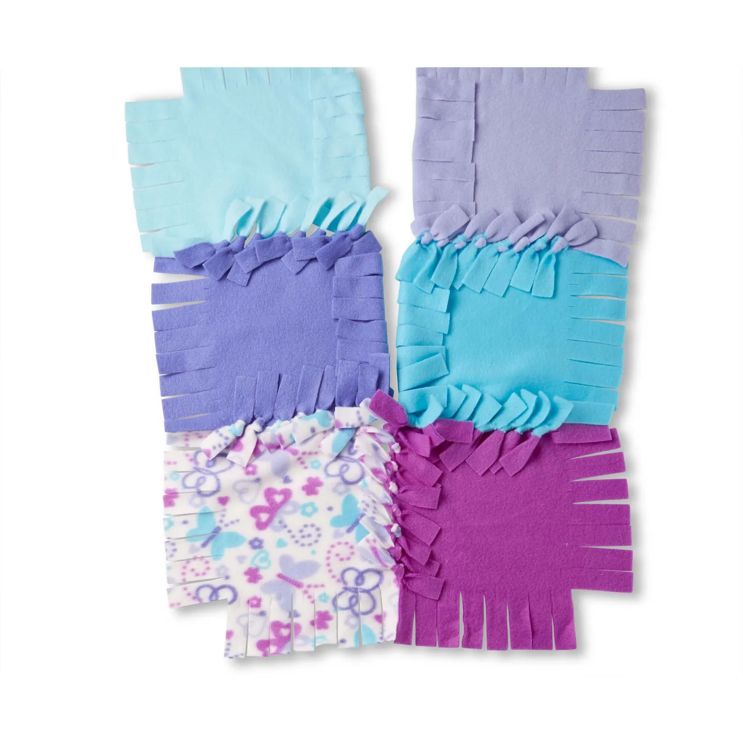 Melissa & Doug Created by Me Butterfly fleece deken knutselset