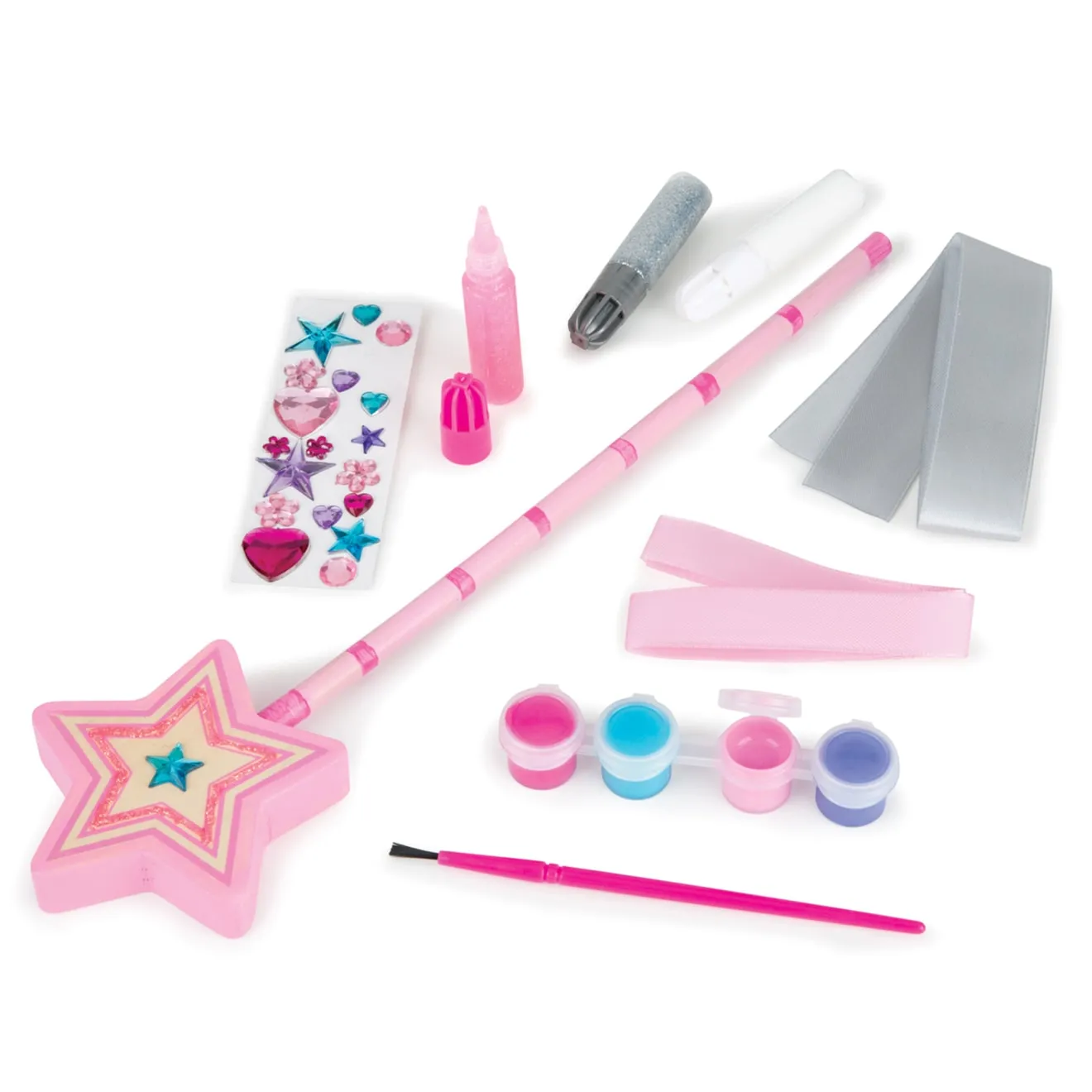 Melissa & Doug prinsessen toverstaf hout knutselset