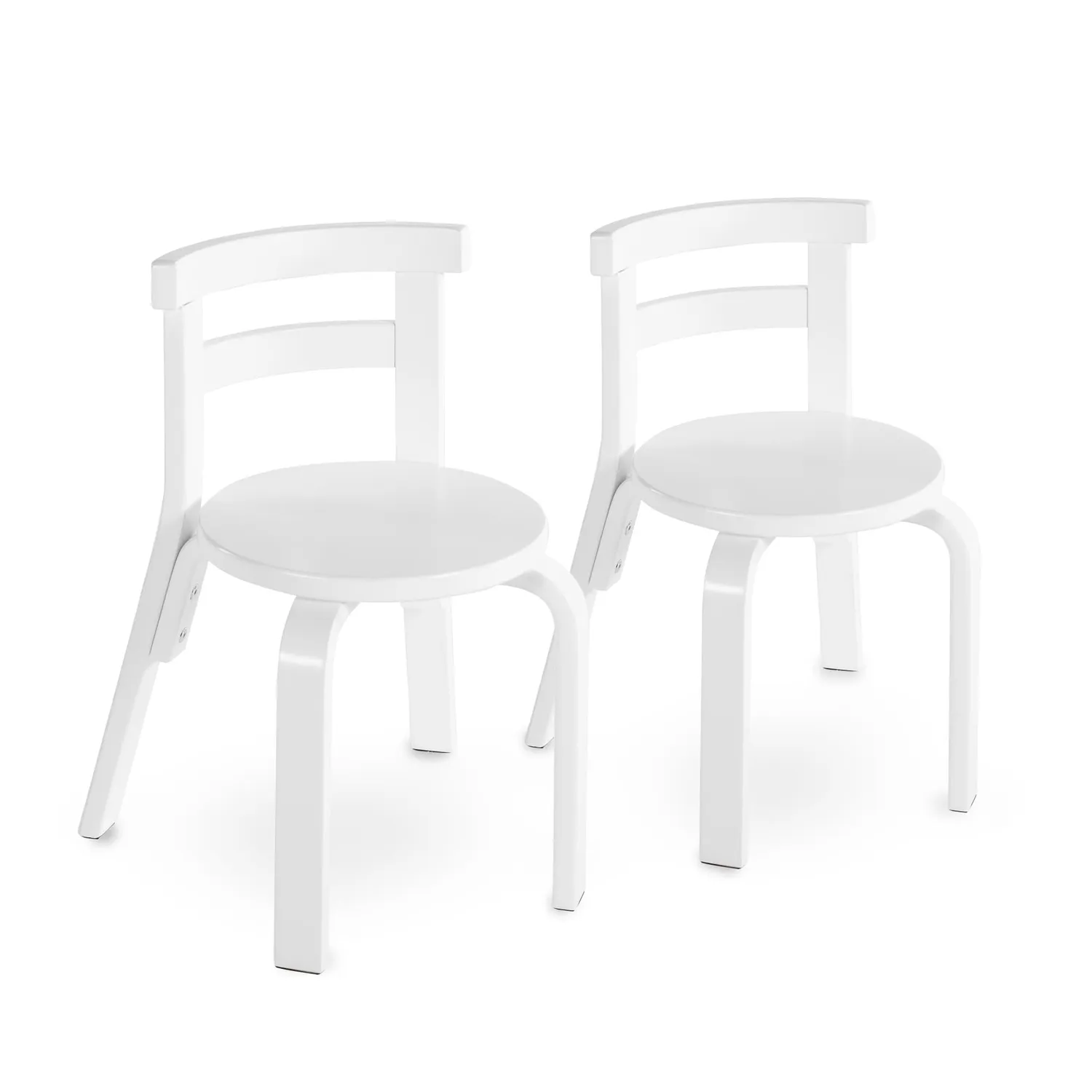 Guidecraft Nordic kinderstoelen 2 stuks berken 12 inch