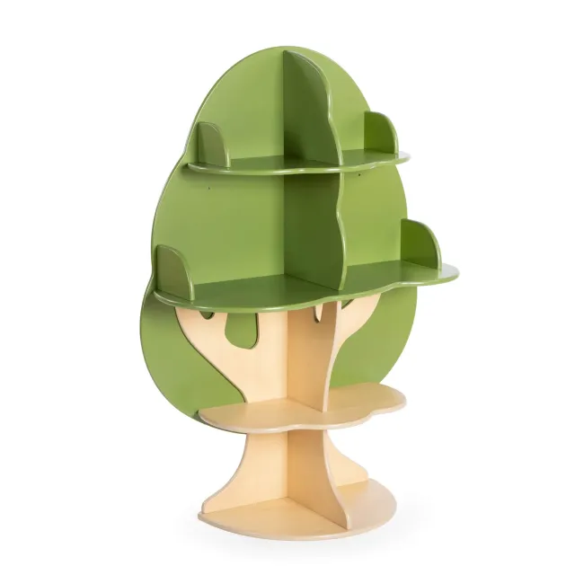 Guidecraft Tree Bookshelf kinderboekenkast 6 planken boomvorm