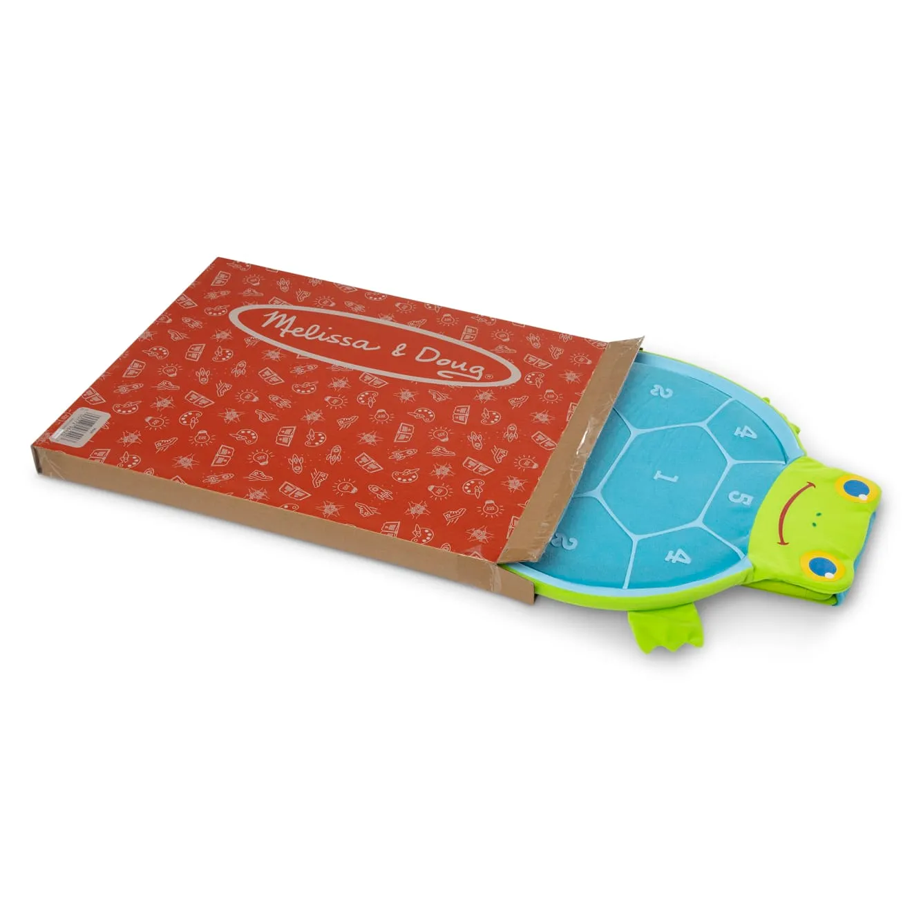 Melissa & Doug Dilly Dally werpspel schildpad binnen buiten