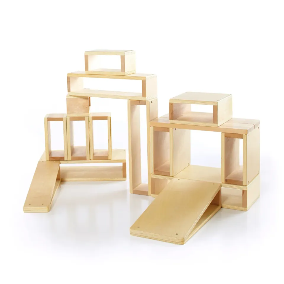 Guidecraft Hollow Blocks bouwblokken 16-delig berkenhout
