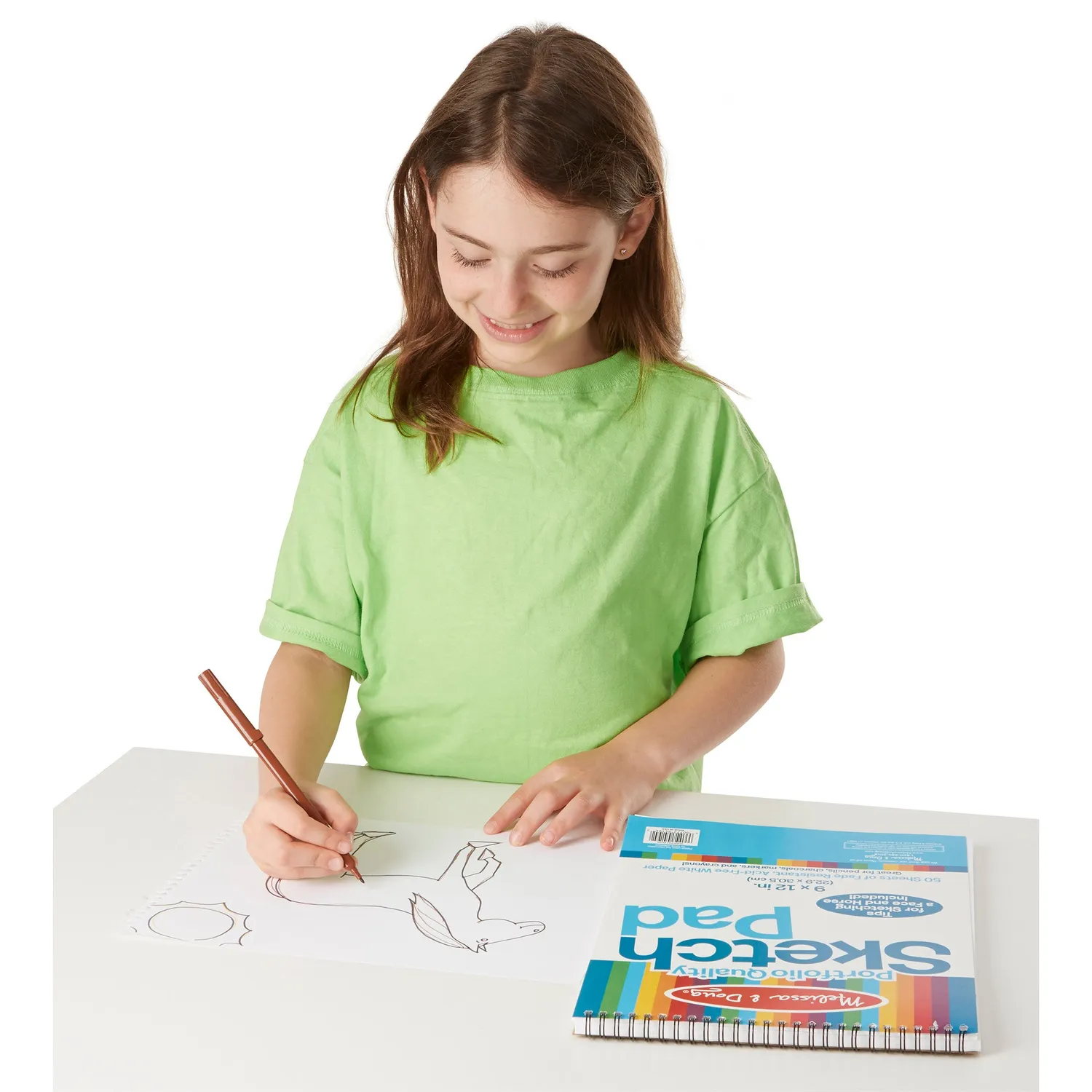 Melissa & Doug Sketch Pad 9x12 schetsblok tekenpapier