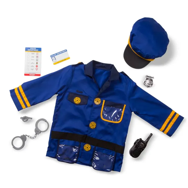 Melissa & Doug Police Officer verkleedset 7-delig