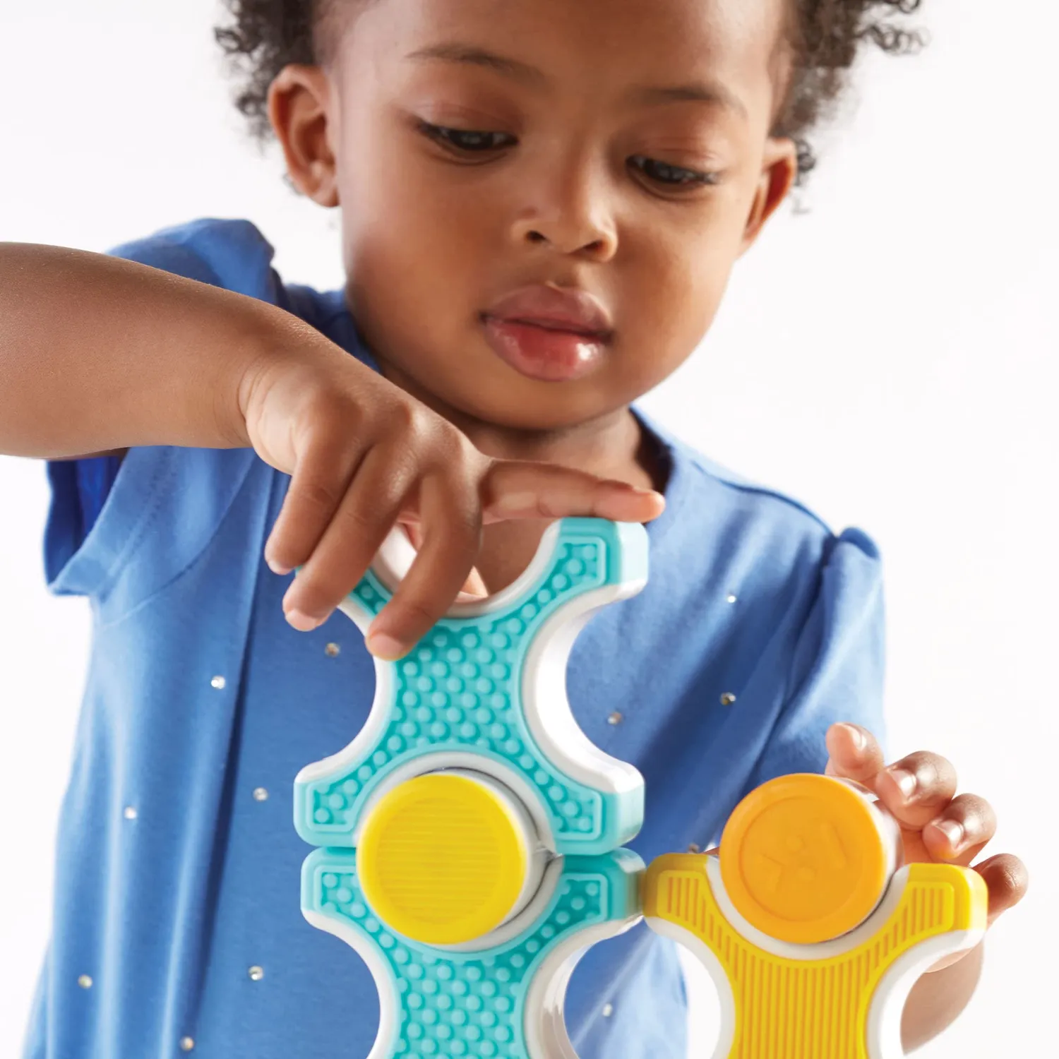 Guidecraft Grippies Stackers magneetspeelgoed 16-delig stapelen