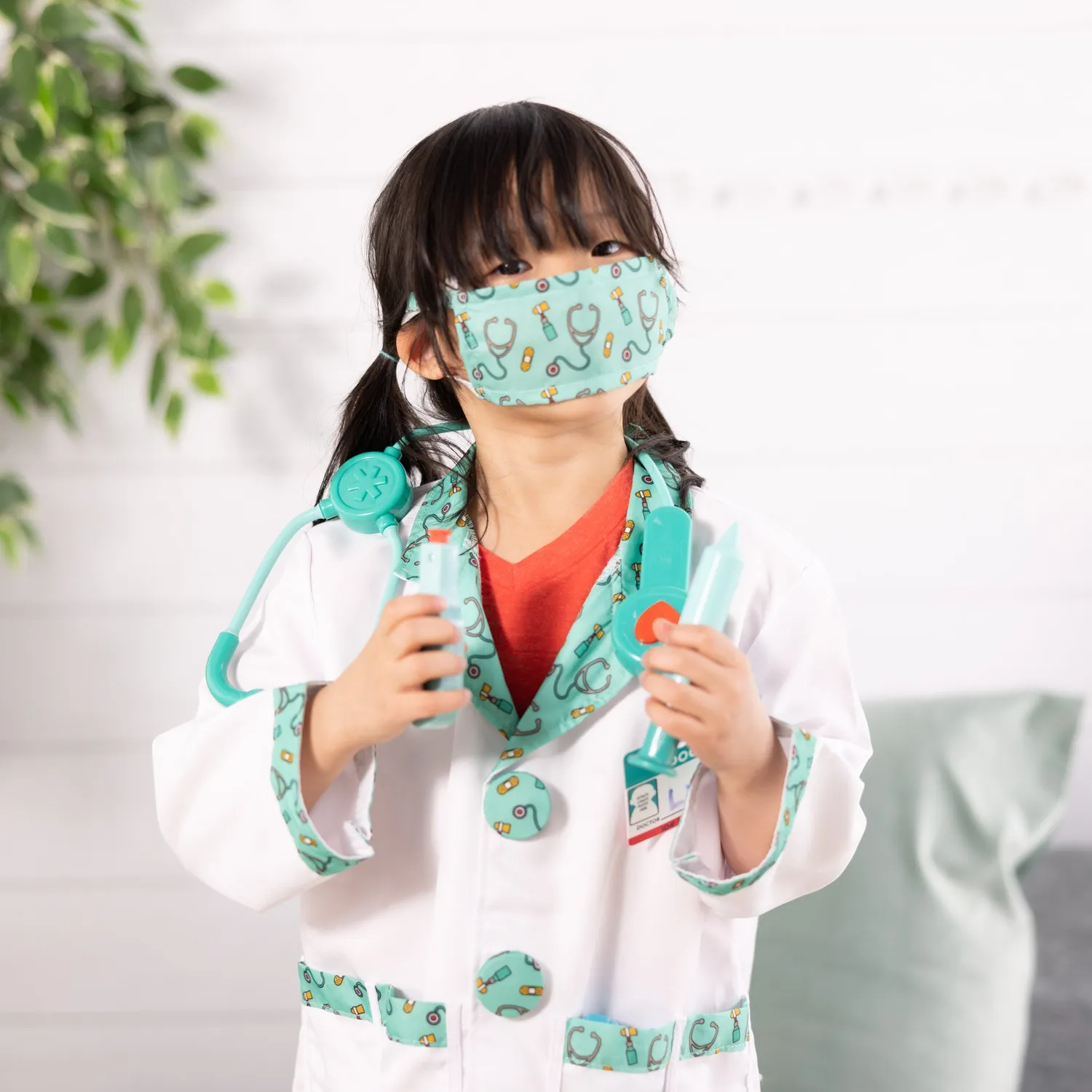 Melissa & Doug Doctor Costume dokterskostuum 3-6 jaar 8-delig
