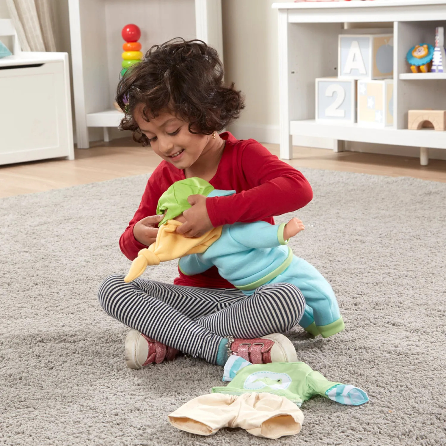 Melissa & Doug Mine to Love Mix & Match poppenkleding 6-delig