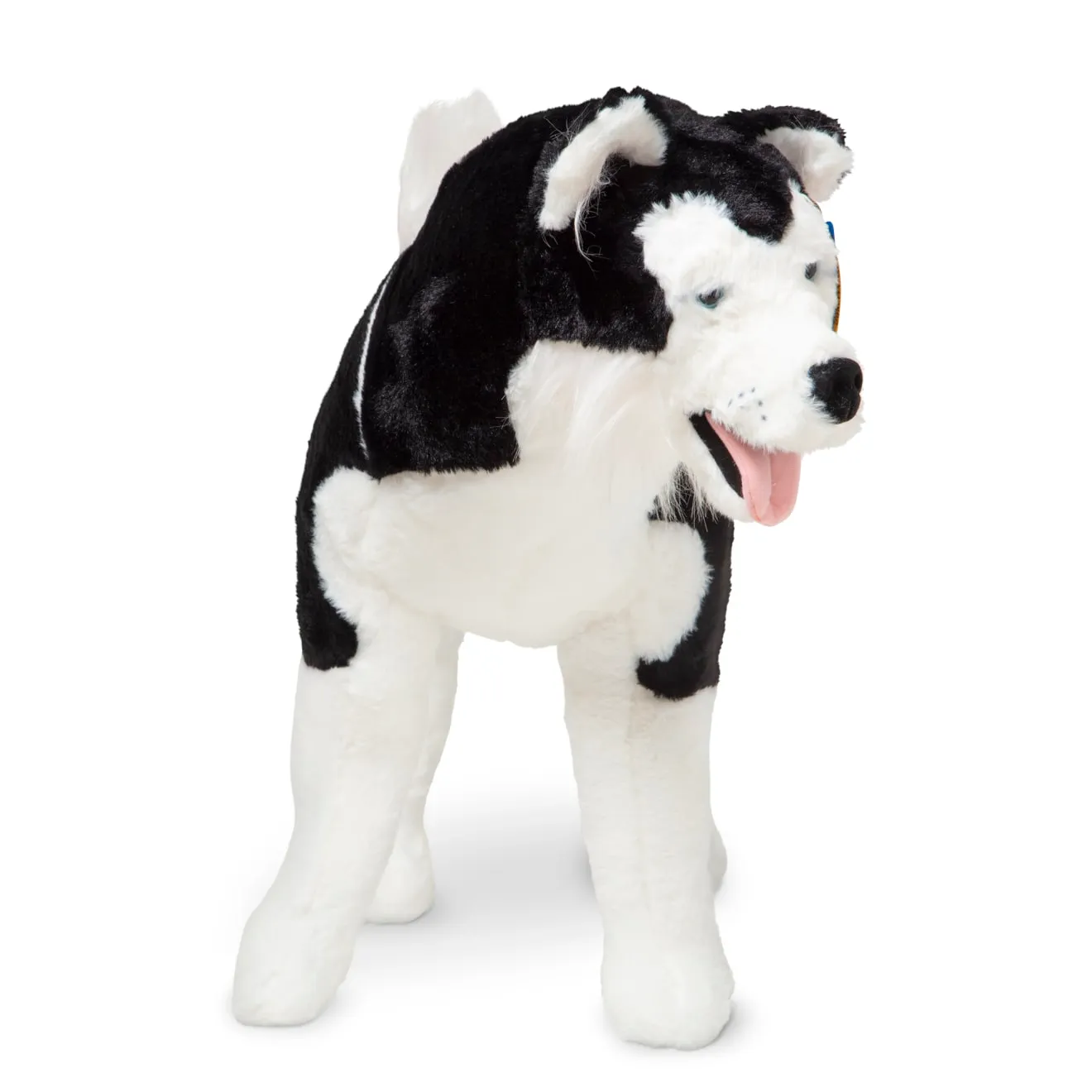 Melissa & Doug Husky knuffel groot levensecht 3-5 jaar
