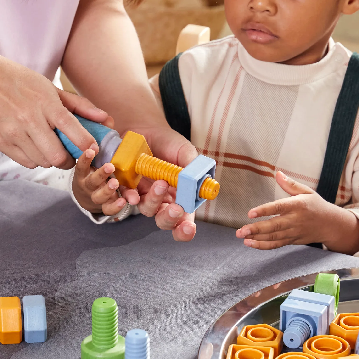 Guidecraft Twisty Tools Nuts and Bolts schroefspel 84-delig