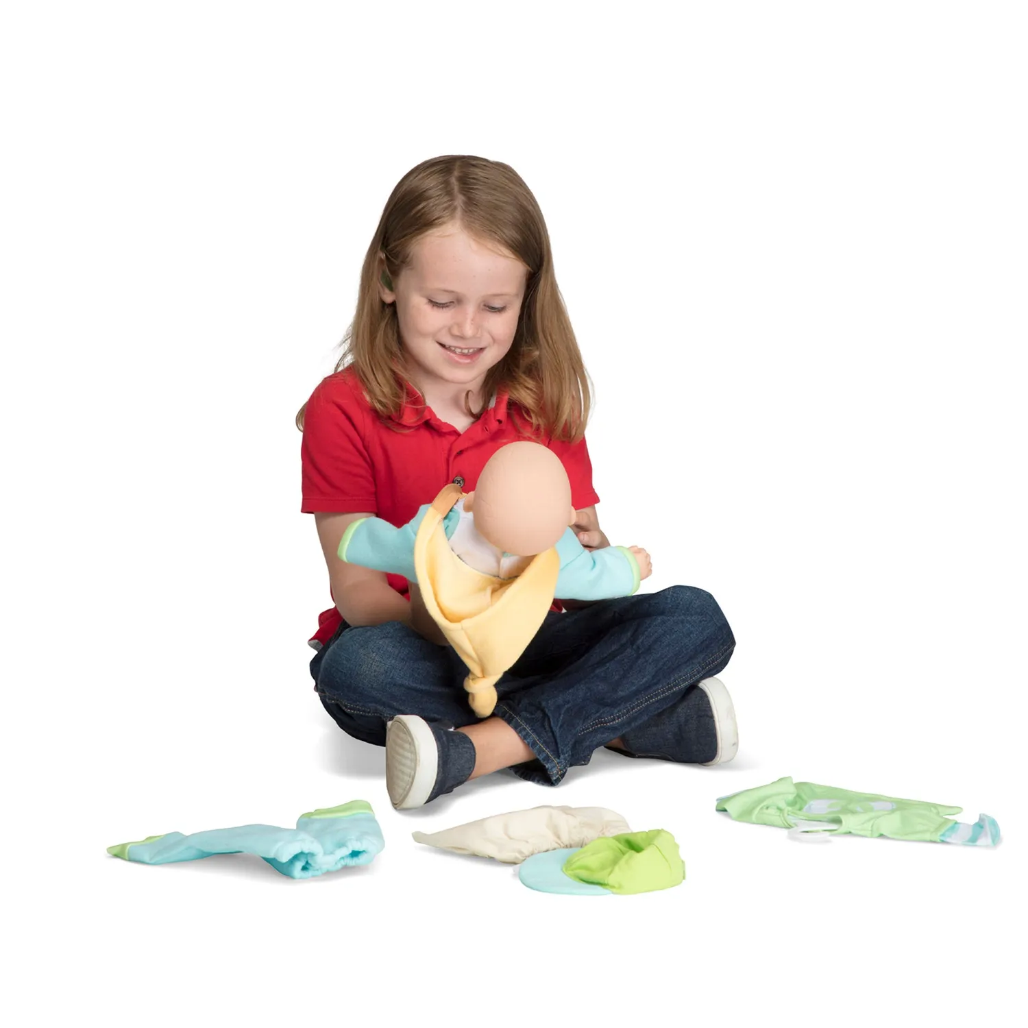 Melissa & Doug Mine to Love Mix & Match poppenkleding 6-delig