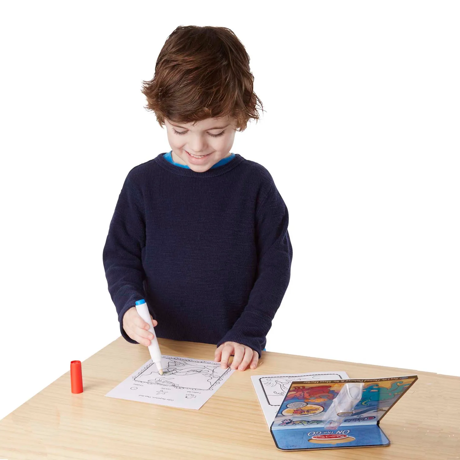 Melissa & Doug On the Go Sea Life ColorBlast kleurboek