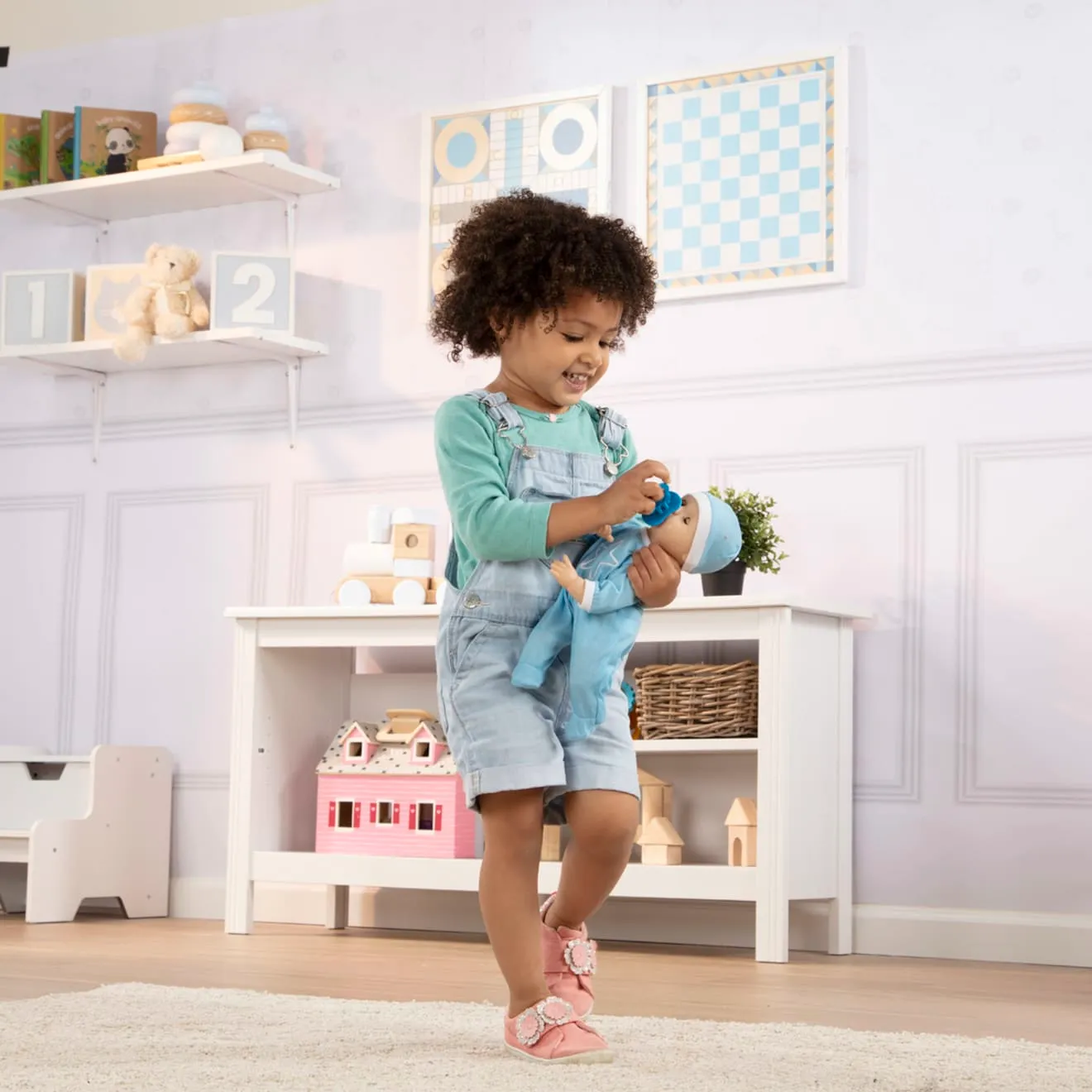 Melissa & Doug Mine to Love Jordan babypop 30 cm jongen