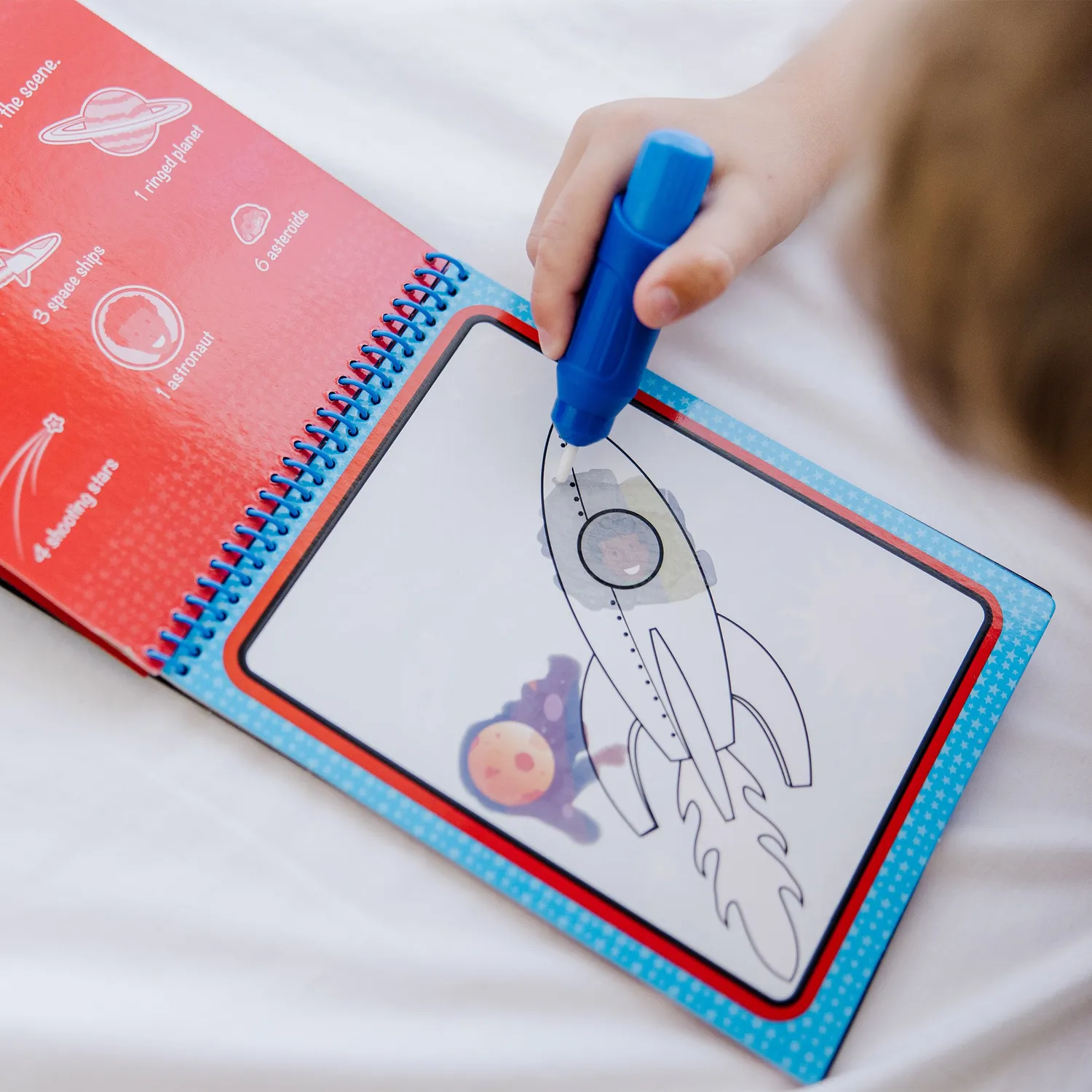 Melissa & Doug Water Wow Space kleurboek met waterpen