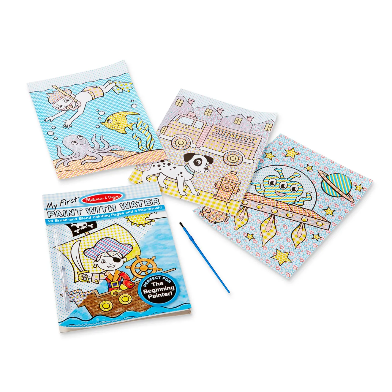 Melissa & Doug My First Paint With Water verfboek piraten