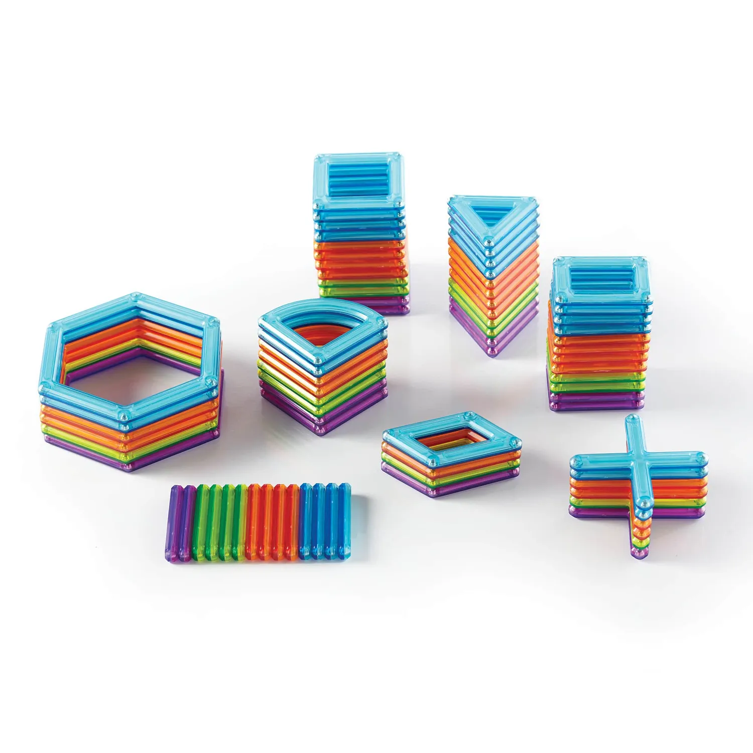 Guidecraft PowerClix Frames magnetische bouwset 26 stuks kleur