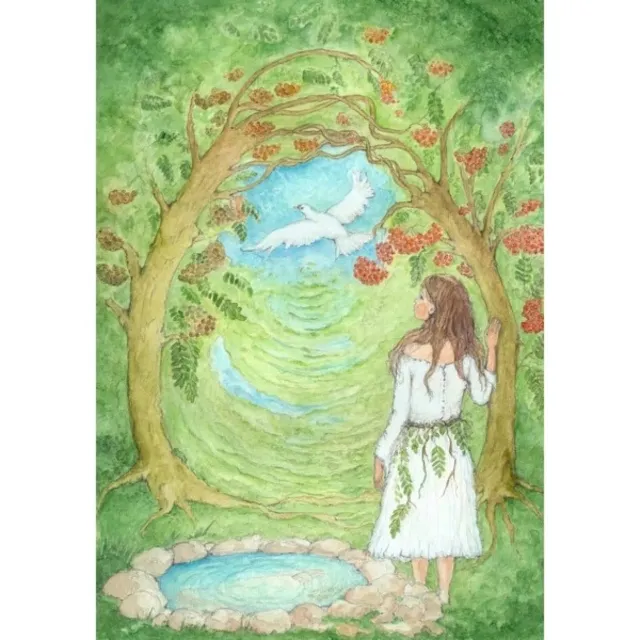 Ginger Fairy Legende Eentje van Margo kaart 10,5x15