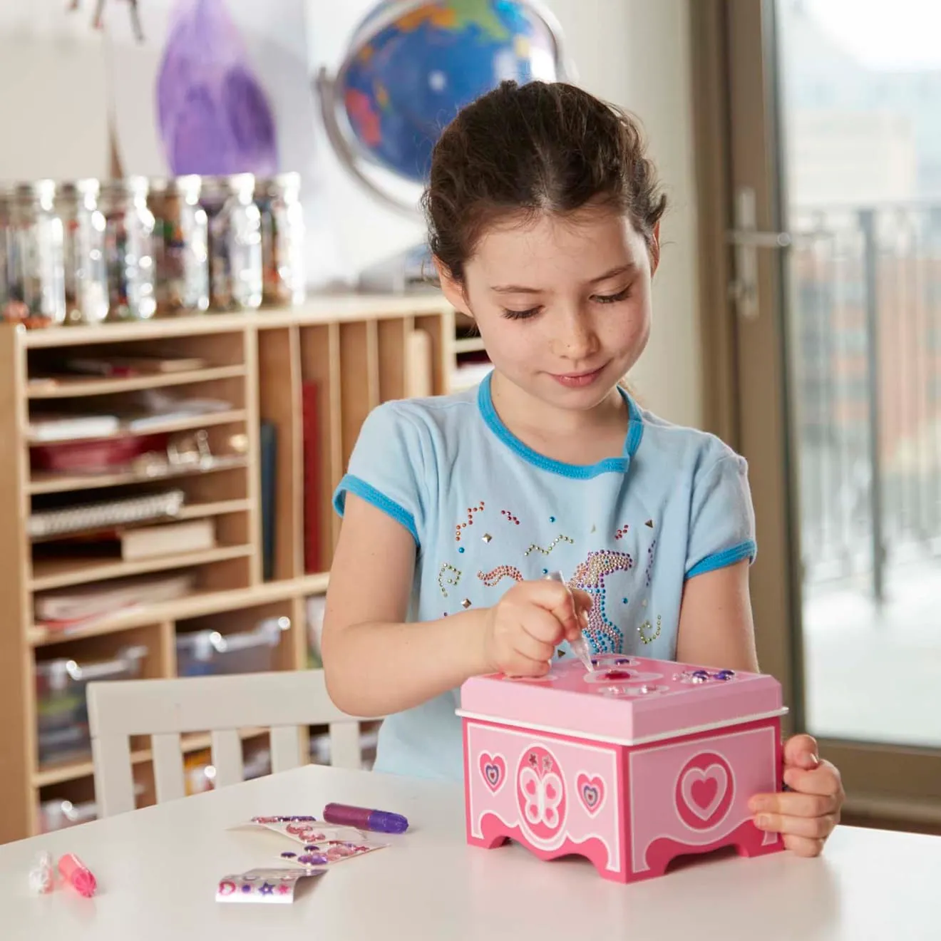 Melissa & Doug Created by Me! Sieradendoos Knutselset Houten