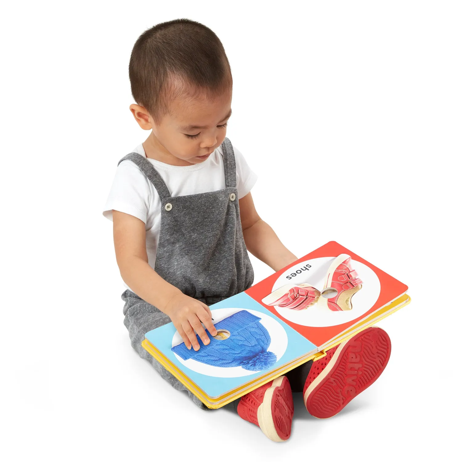 Melissa & Doug Poke-a-Dot First Words kartonboek eerste woordjes