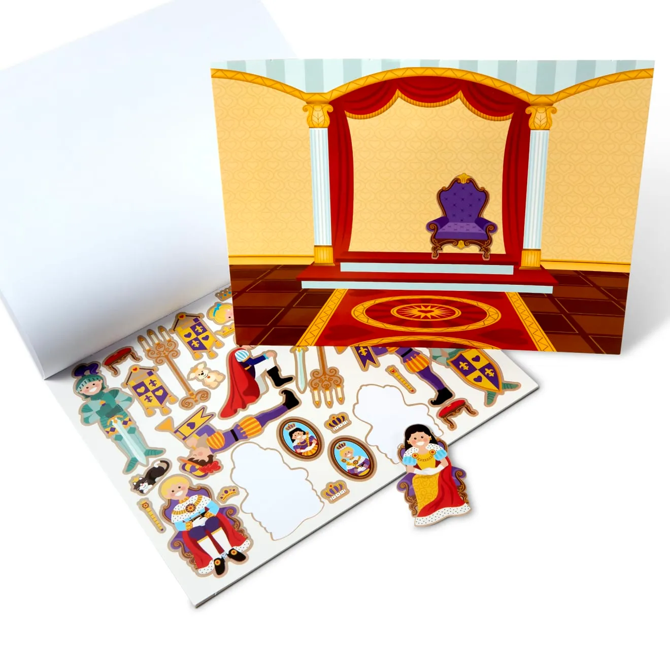 Melissa & Doug stickerboek herbruikbaar 4-pack sprookjes