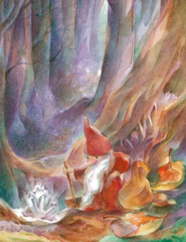 Ginger Fairy Marie-Laure Viriot Kristallzwerg kaart 10x15