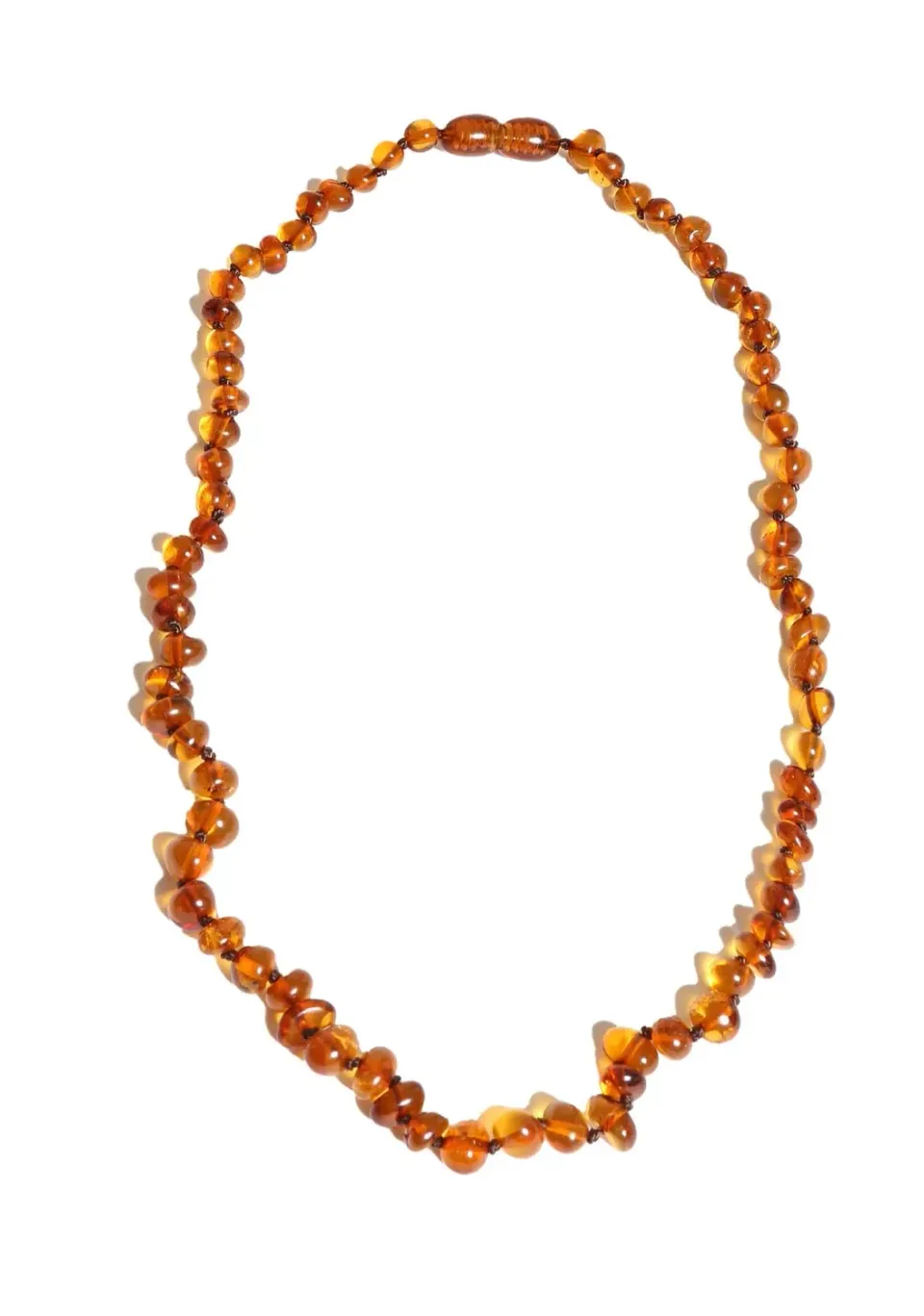 Ginger Fairy Ketting Barnsteen 45 cm cognac volwassenen