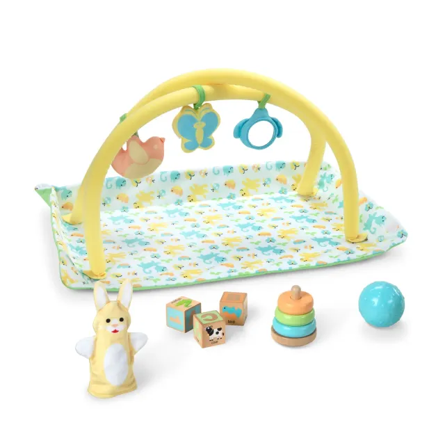 Melissa & Doug Mine to Love Toy Time poppen speelset 16-delig