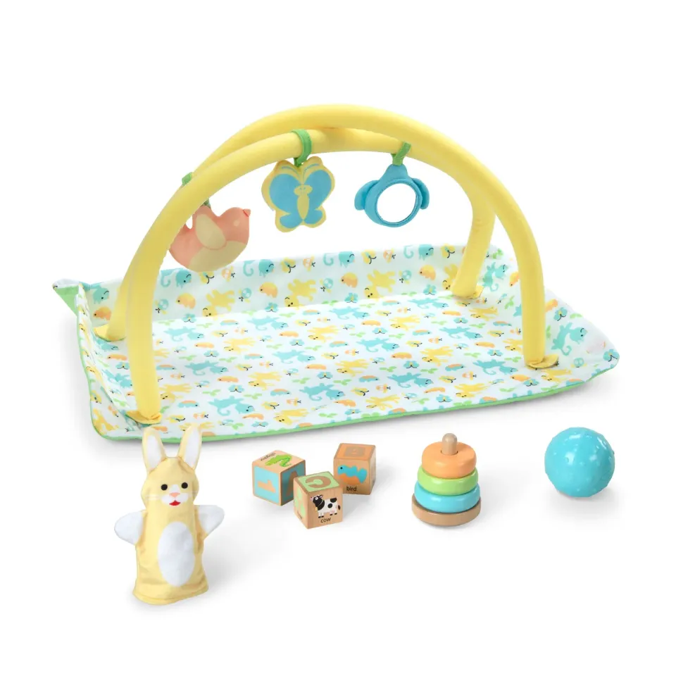 Melissa & Doug Mine to Love Toy Time poppen speelset 16-delig