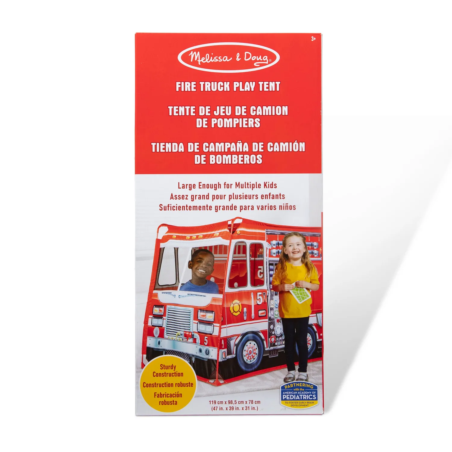 Melissa & Doug Fire Truck speeltent brandweer 3+ jaar