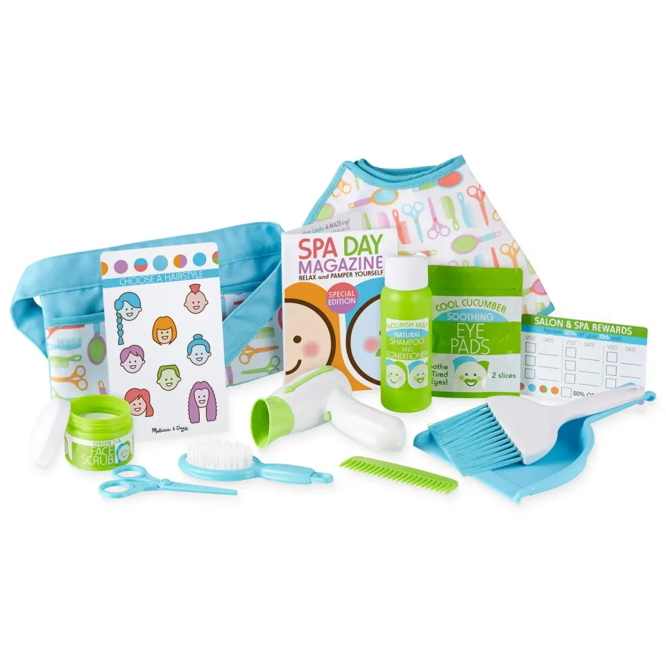 Melissa & Doug Love Your Look Salon & Spa speelset 16-delig
