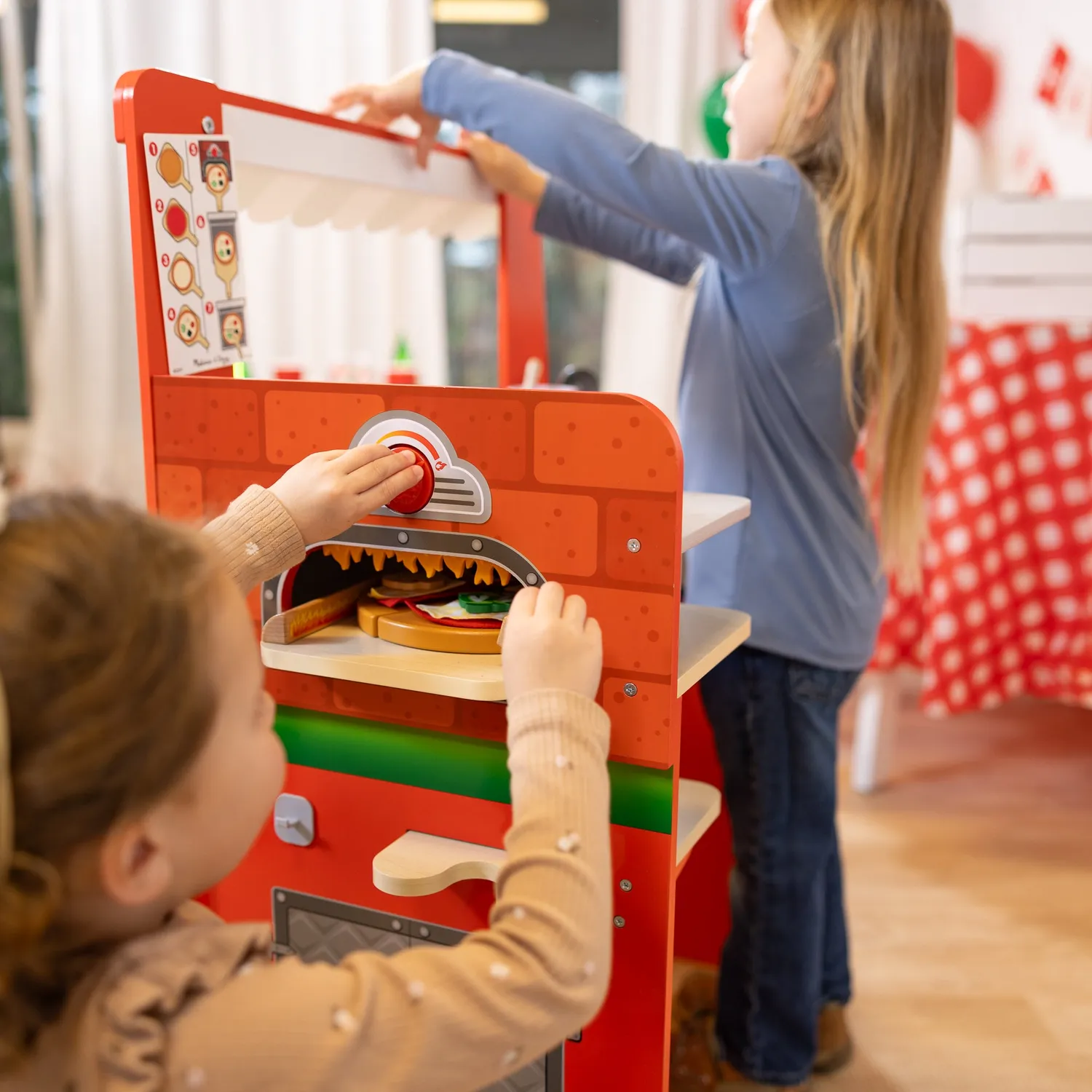 Melissa & Doug Pizza Food Truck Activity Center houten 3+