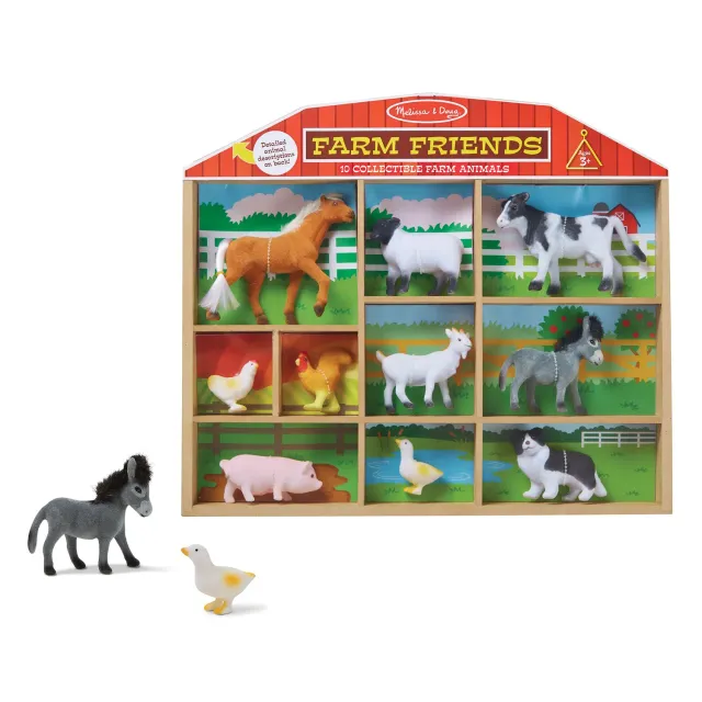 Melissa & Doug Farm Friends boerderijdieren 10 stuks