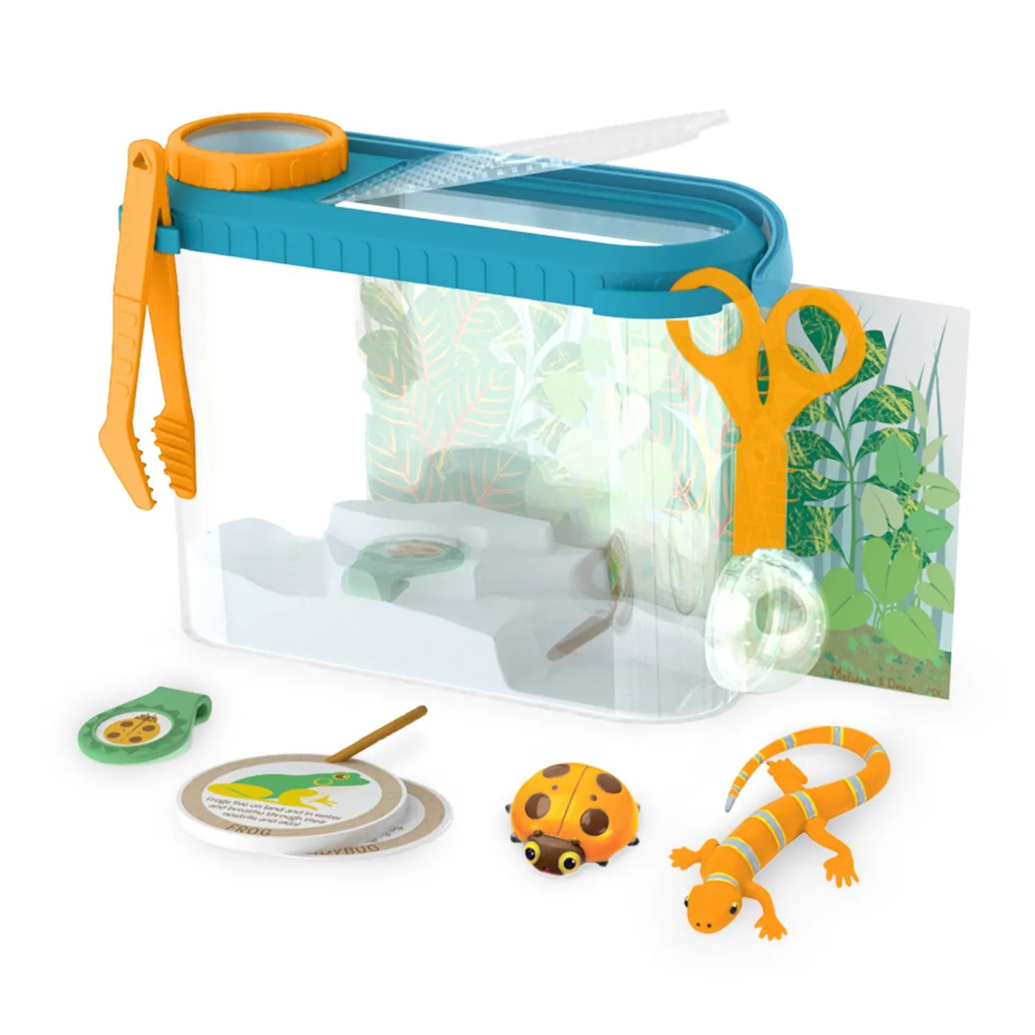 Melissa & Doug Let's Explore Terrarium speelset met loep