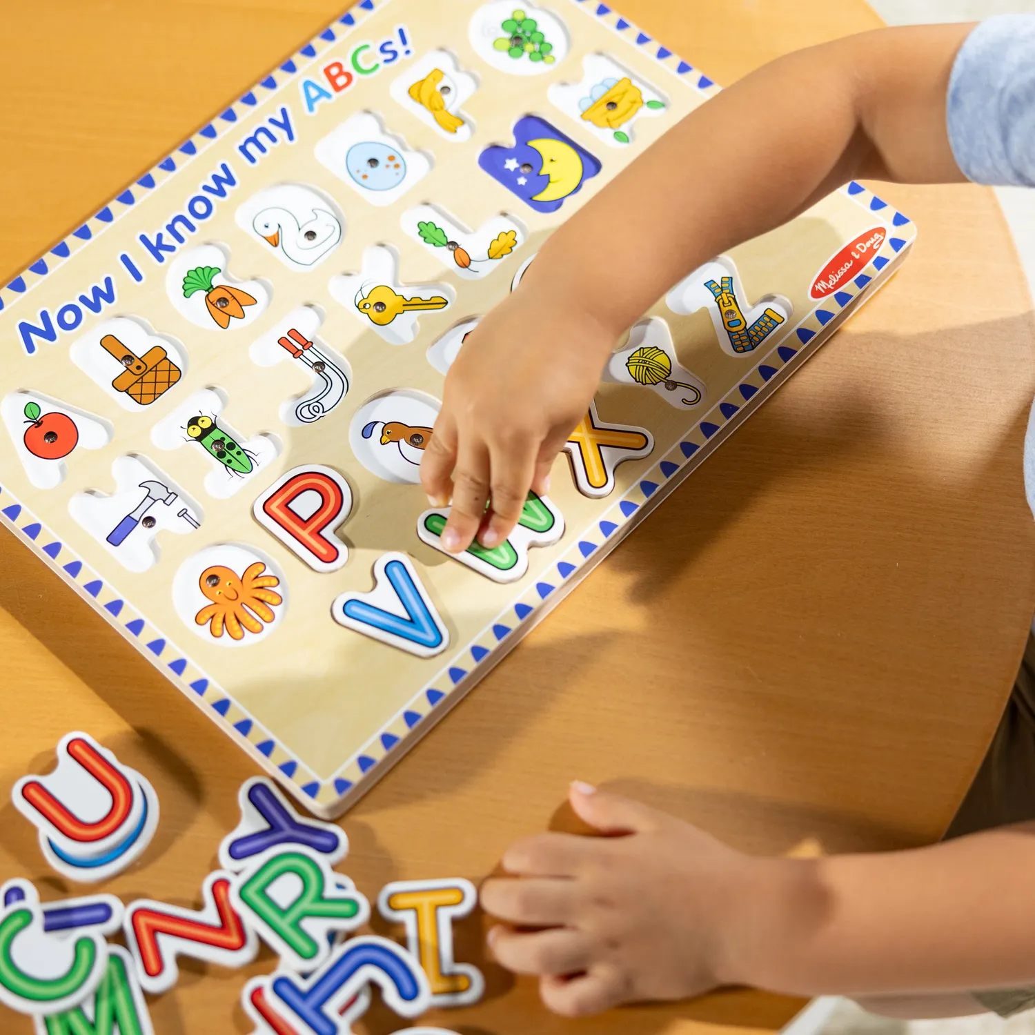 Melissa & Doug Alphabet Sound Puzzel houten 26 stukjes met geluid