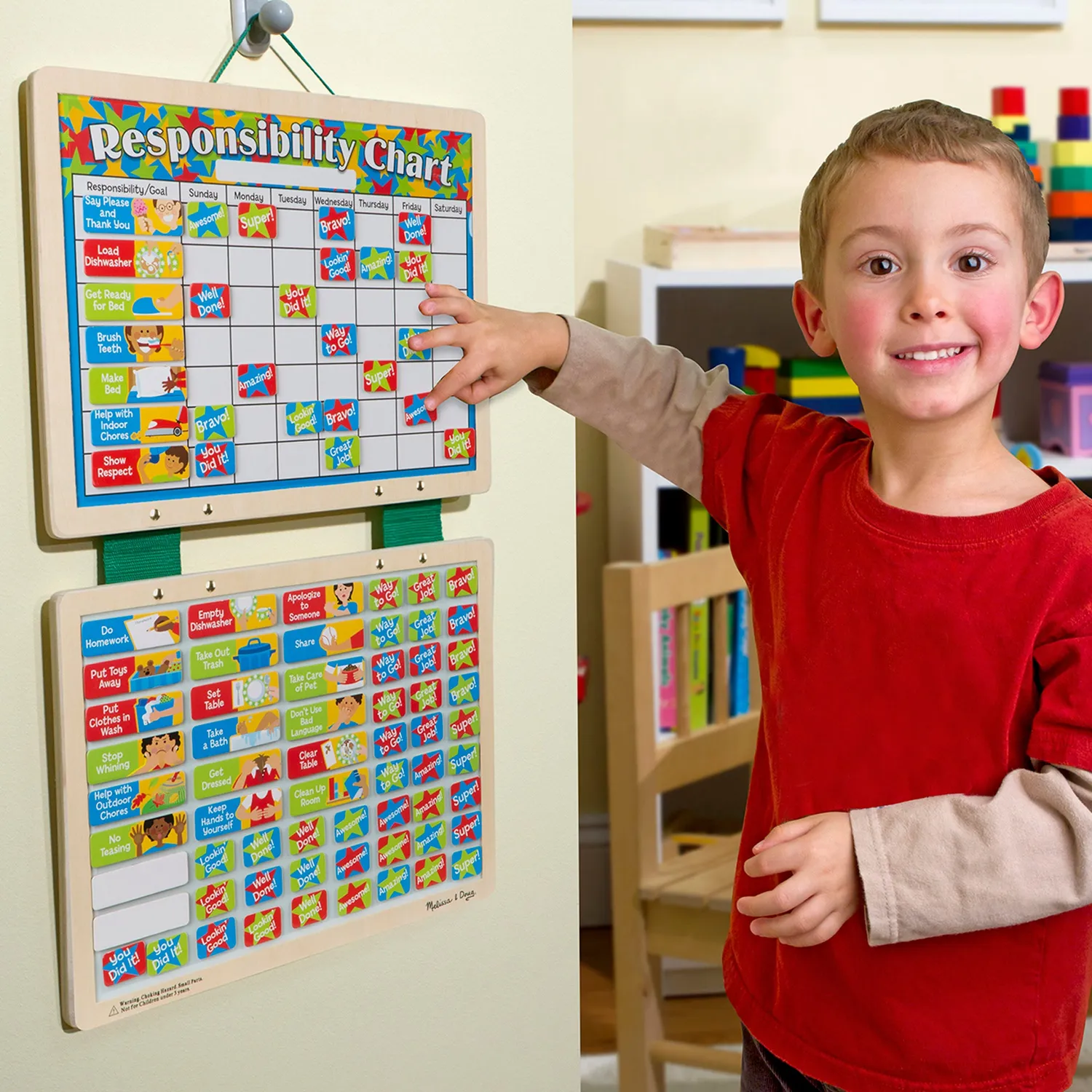 Melissa & Doug Magnetisch Beloningsbord Taken