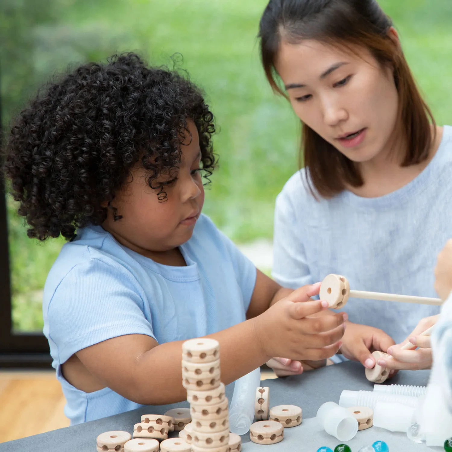 Guidecraft Inclined to Exploration Loose Parts STEM kit