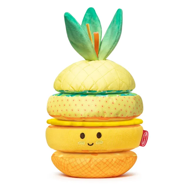 Melissa & Doug Pineapple Soft Stacker stapeltoren baby zacht