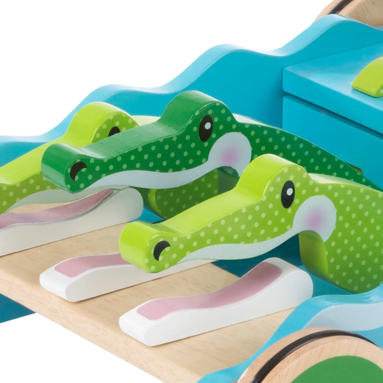 Melissa & Doug First Play Chomp & Clack Alligator duwspeelgoed