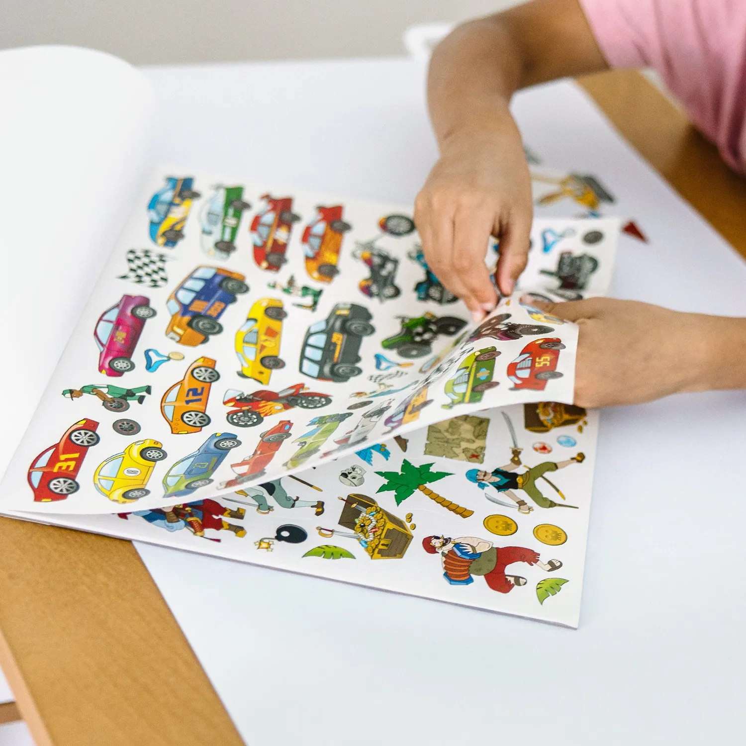 Melissa & Doug Sticker Collection stickerboek 500+ dino voertuigen