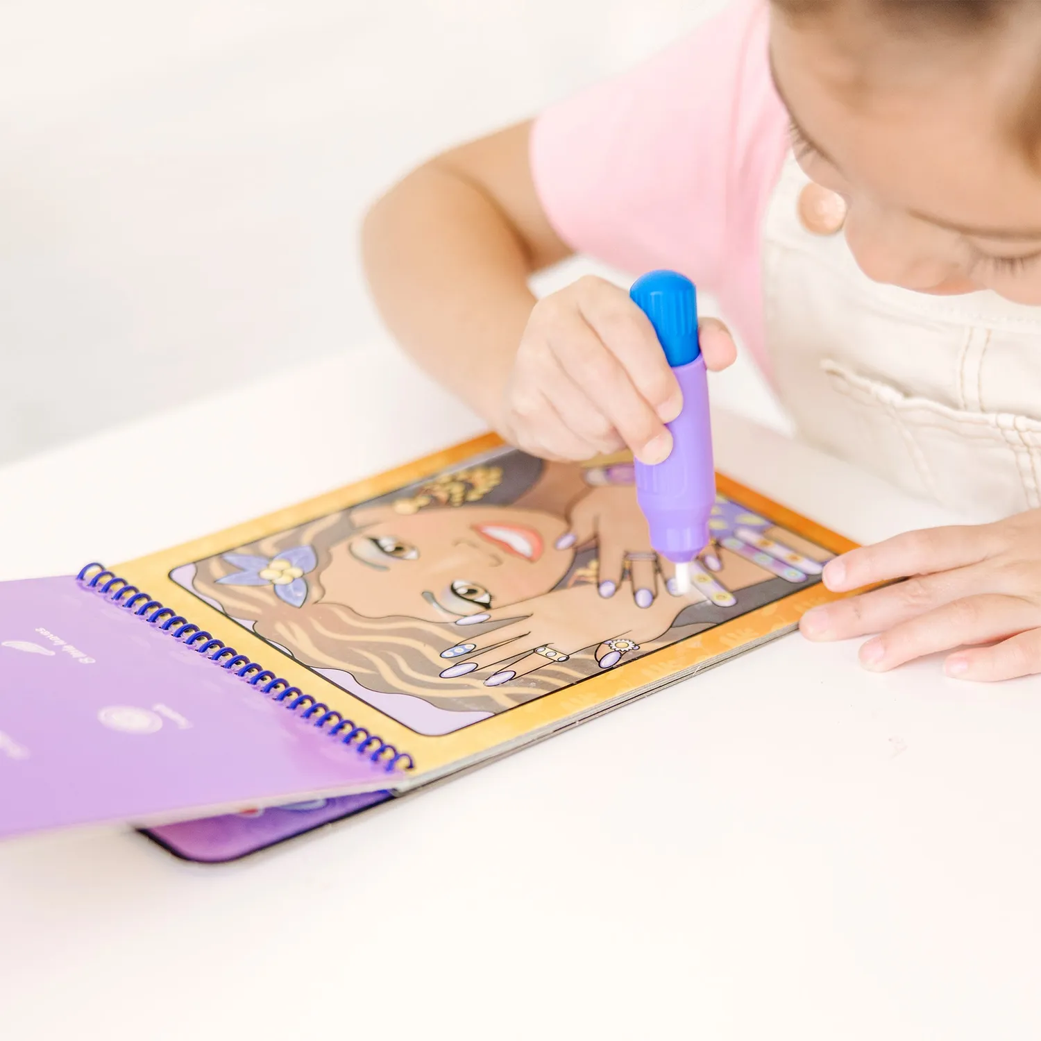 Melissa & Doug Water Wow Kleurboek make-up 4 pagina's