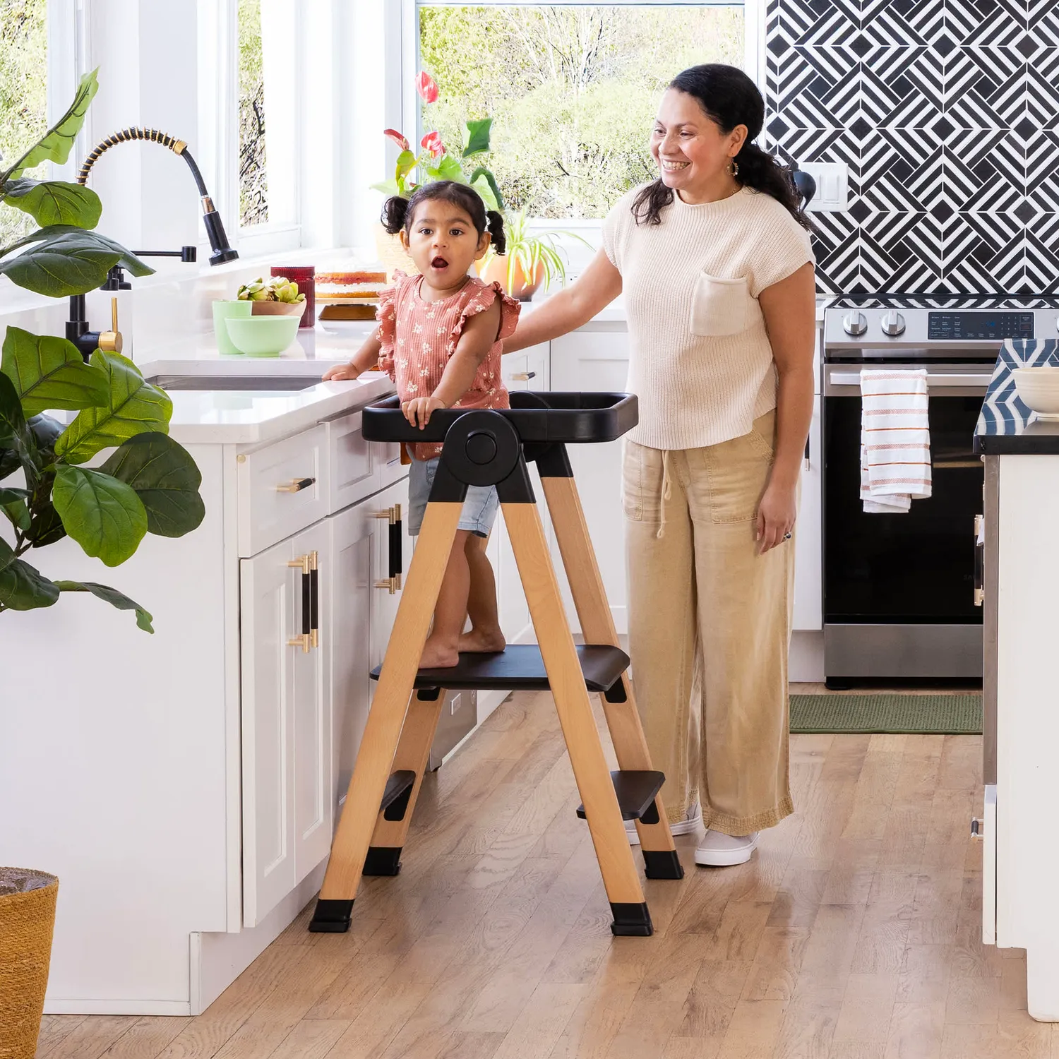 Guidecraft Kitchen Helper FLEX leertoren opvouwbaar