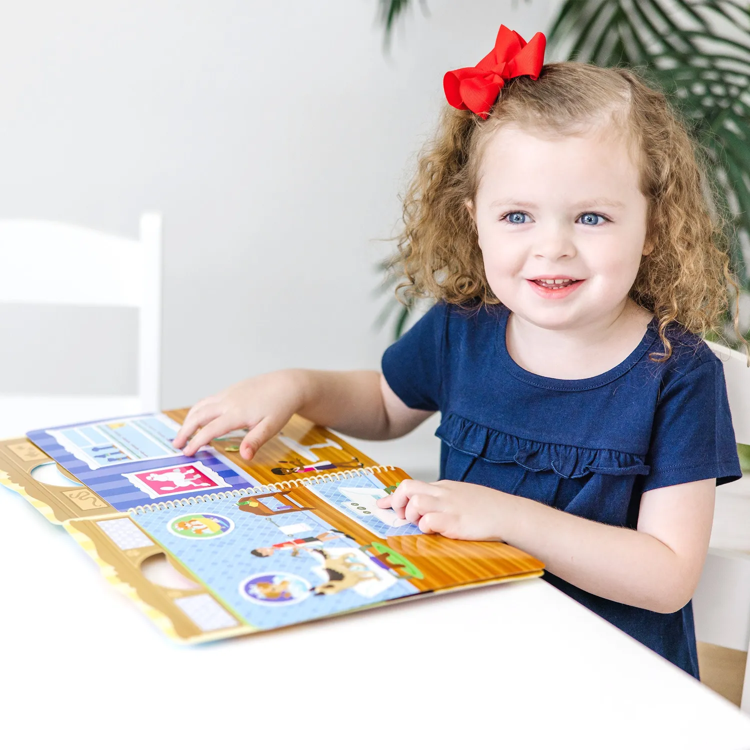 Melissa & Doug Pet Place puffy stickerboek herbruikbaar