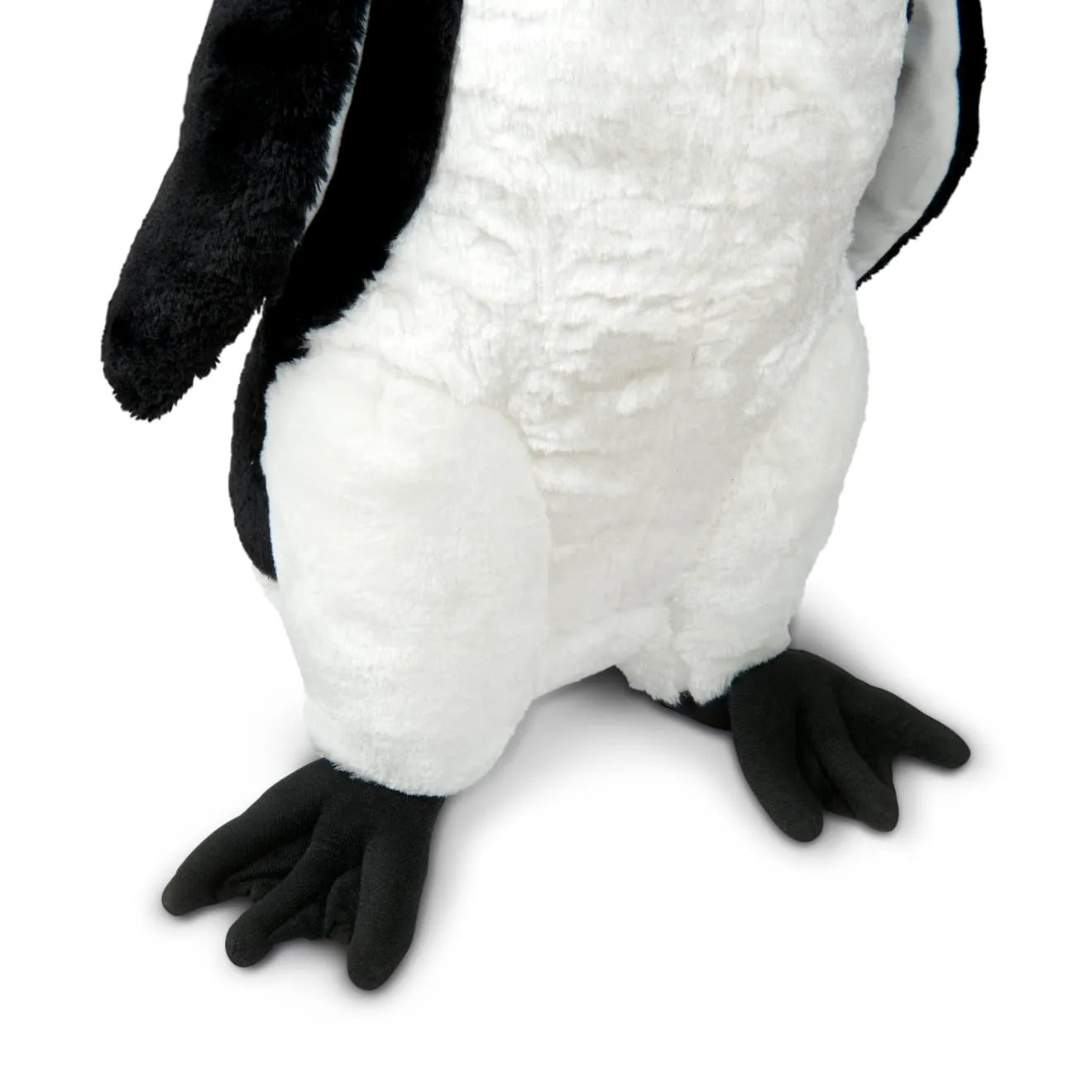 Melissa & Doug Pinguin Knuffel Groot Pluche Zwart
