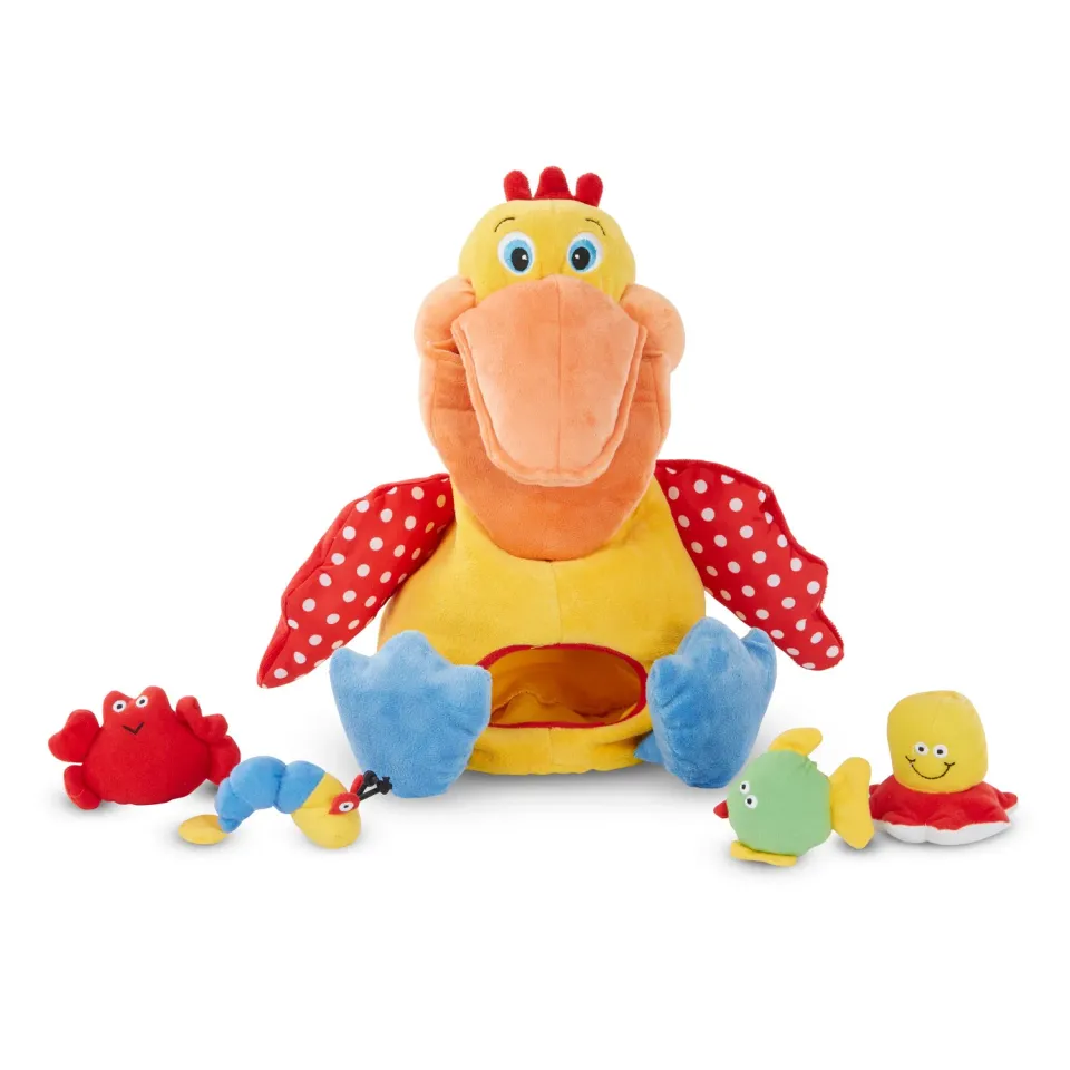 Melissa & Doug K's Kids Hungry Pelican knuffel baby