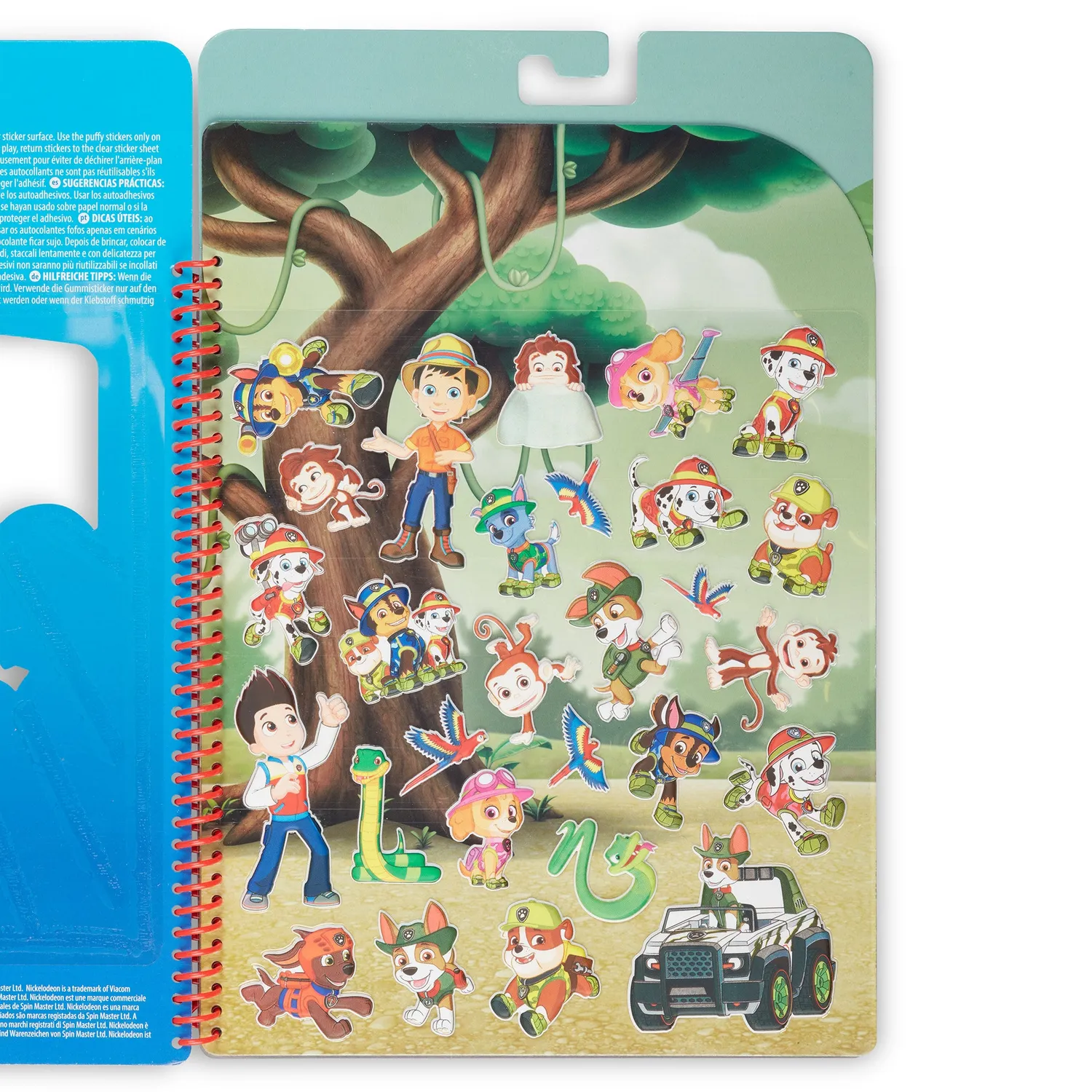 Melissa & Doug PAW Patrol Jungle puffy stickers herbruikbaar