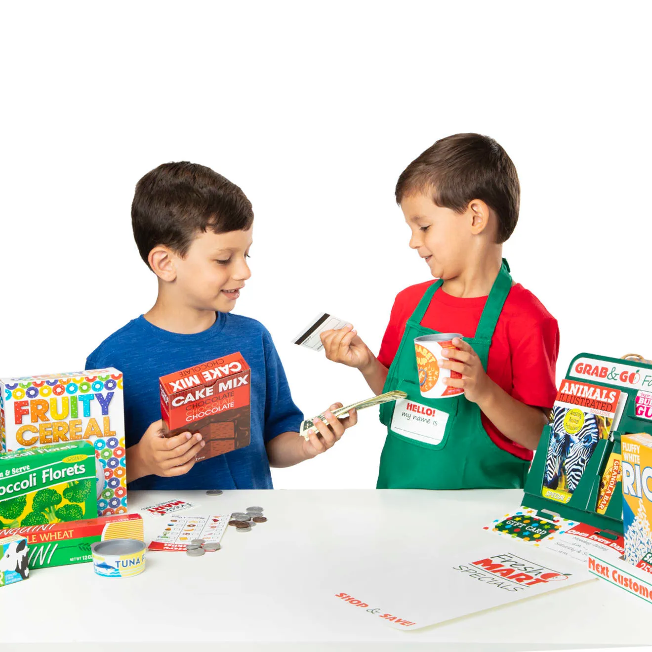 Melissa & Doug Fresh Mart Grocery Store Companion speelset 70-delig