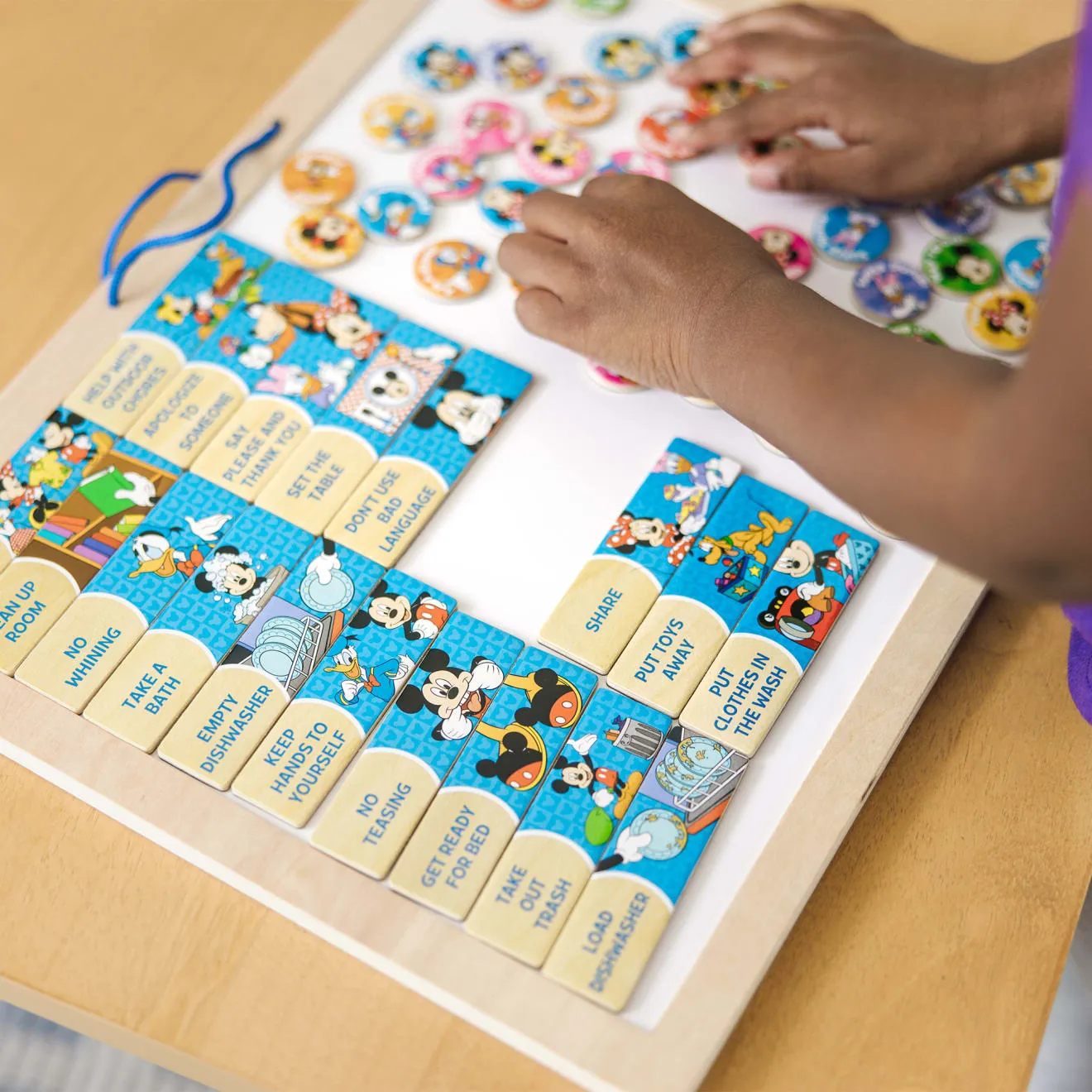 Melissa & Doug Mickey Mouse magneetbord beloning 90st