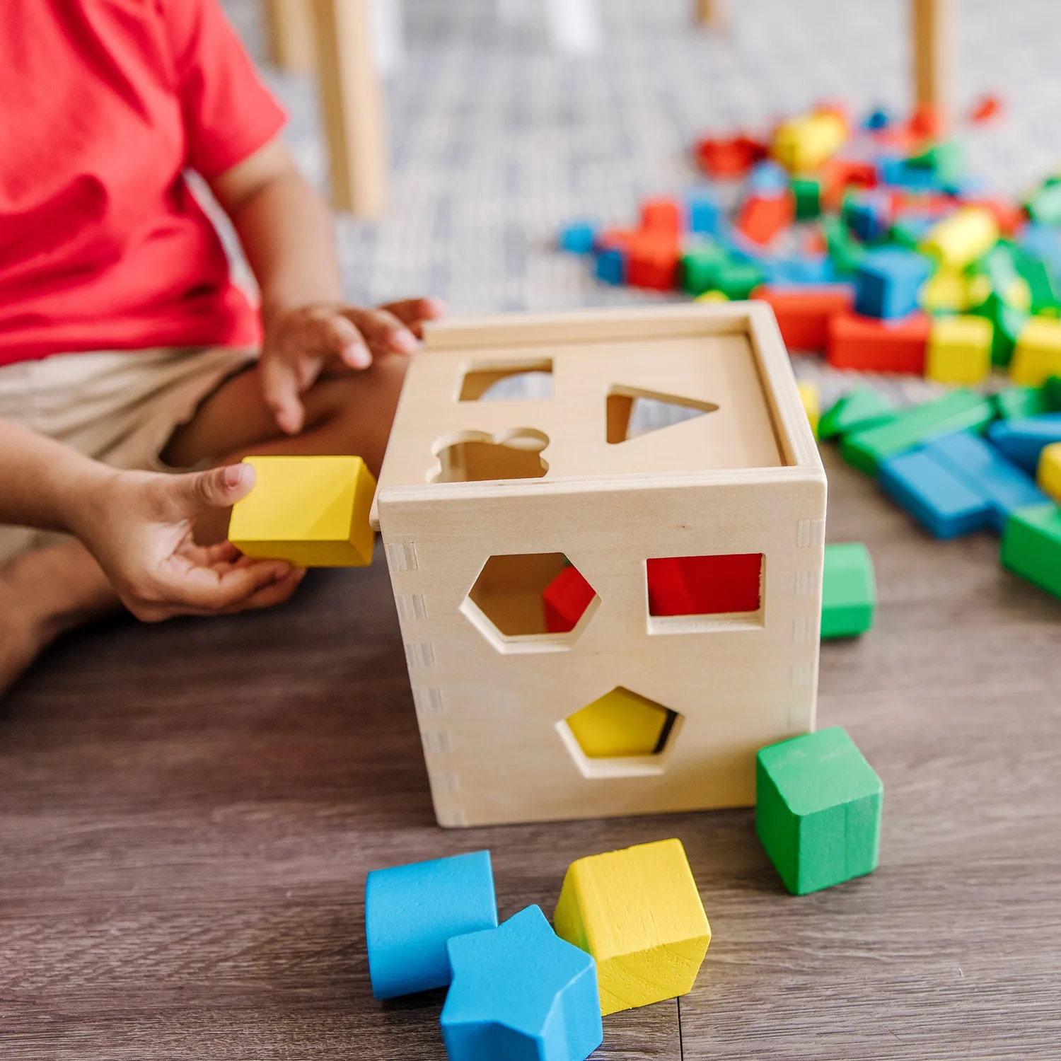 Melissa & Doug Stack Sort Pound houten speelgoedset 3-delig