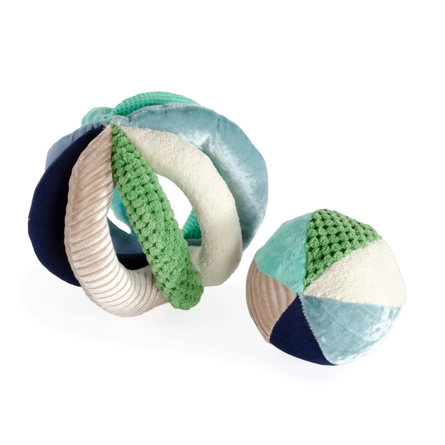 Guidecraft Poufs and Points Plush Ball Set ballen zacht