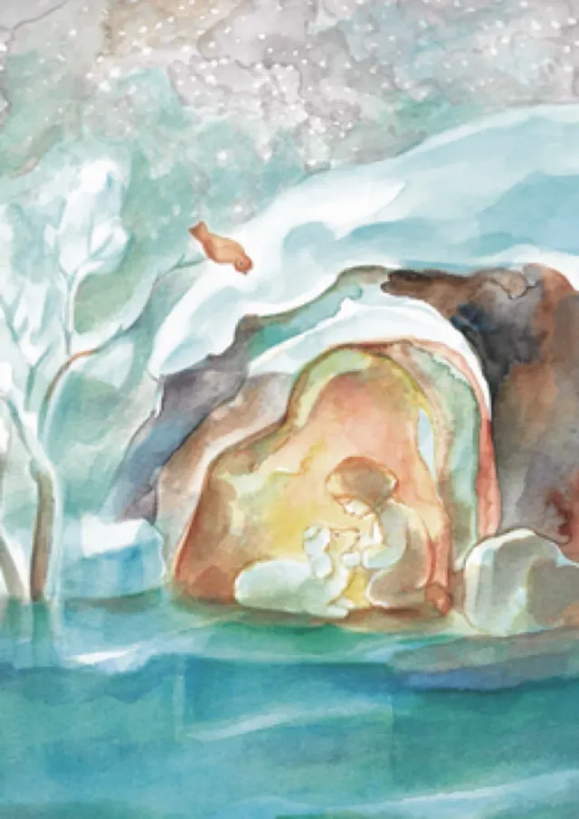 Ginger Fairy Marie-Laure Viriot Winterliebe kaart 10x15